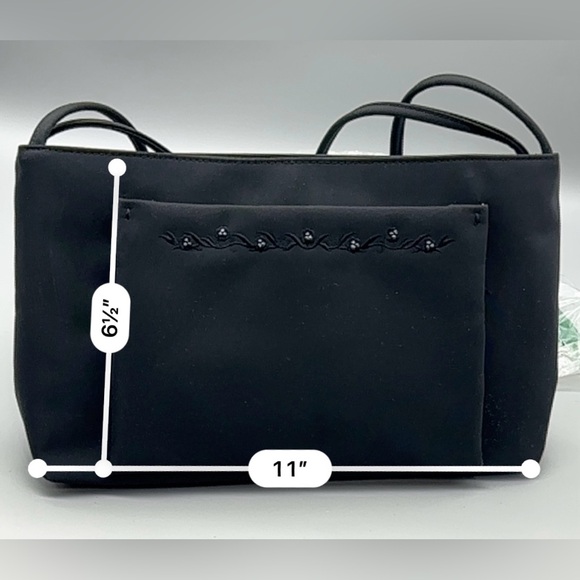 Simple Black Purse, Evening Handbag, Woman’s Bag - Picture 3 of 7